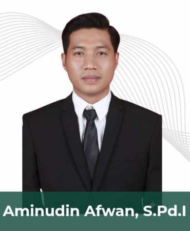 Aminudin Afwan, S.Pd.I